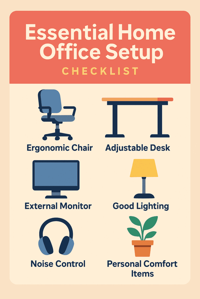 Home office checklist